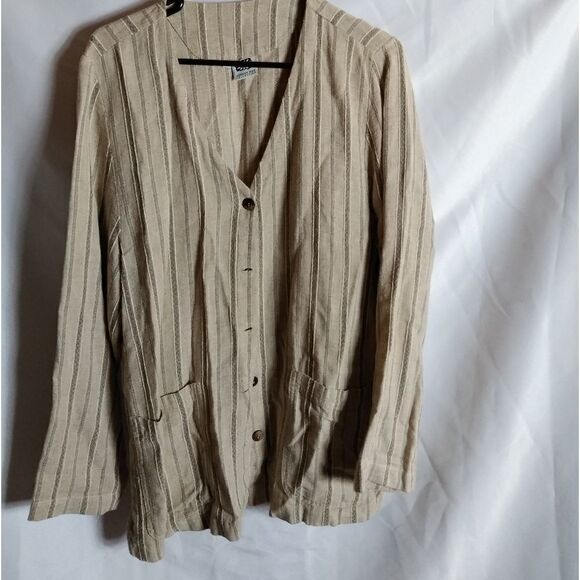 Johnny Was linen top - Picture 1 of 7